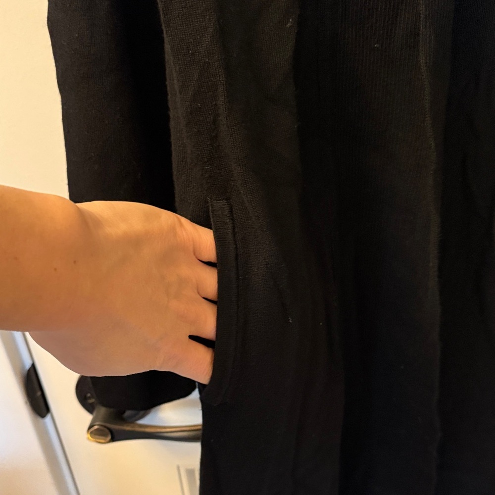 White House Black Market Black Cardigan - Picture 5 of 6